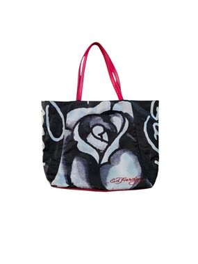 Ed Hardy | Rose Print Nylon Tote Bag 🥀